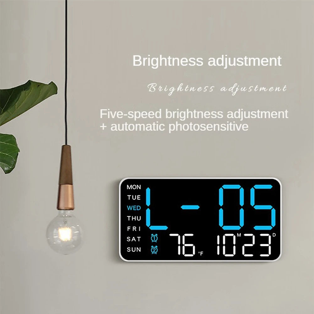 Multifunctional Digital Alarm Clock – Modern Design and Ultimate Convenience