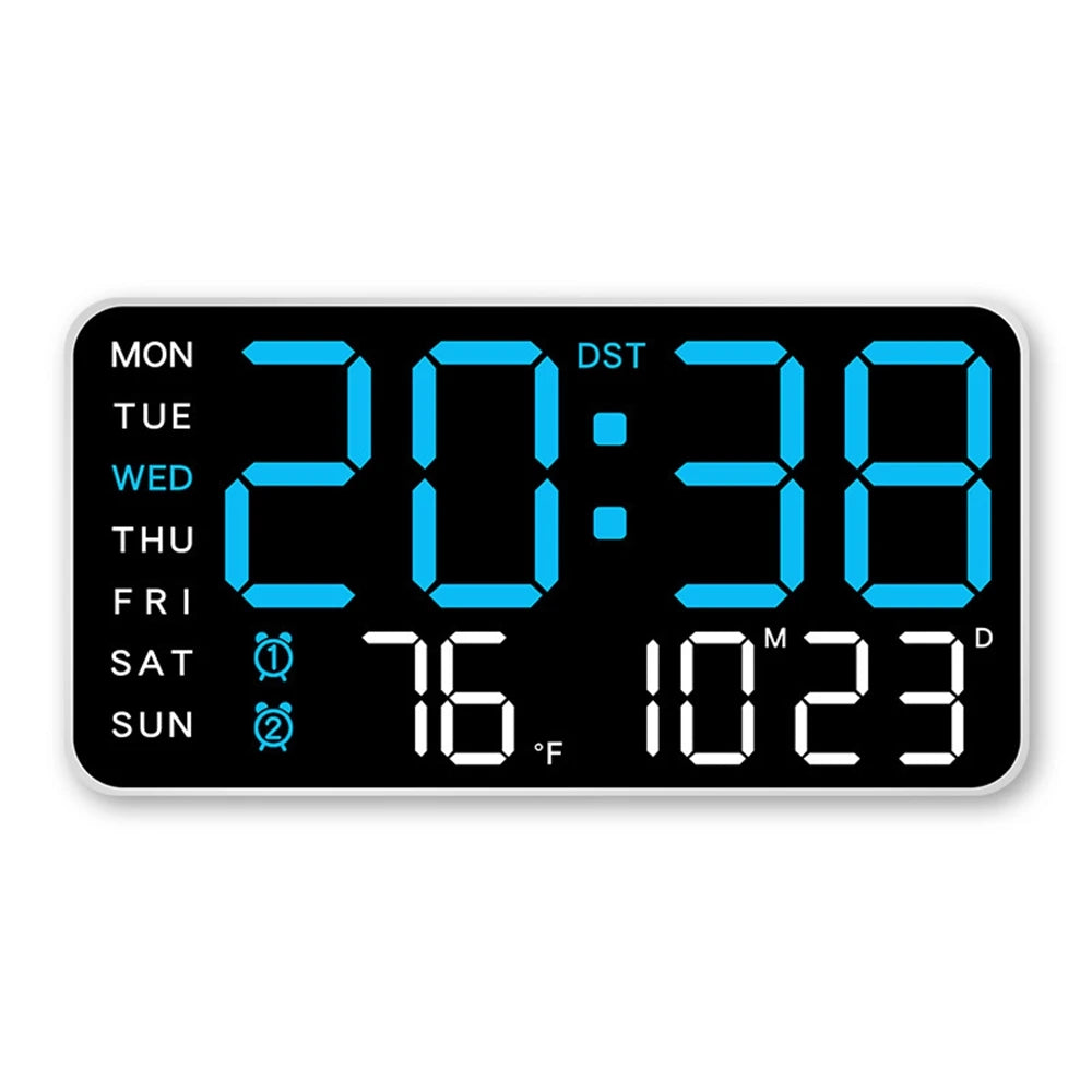 Multifunctional Digital Alarm Clock – Modern Design and Ultimate Convenience