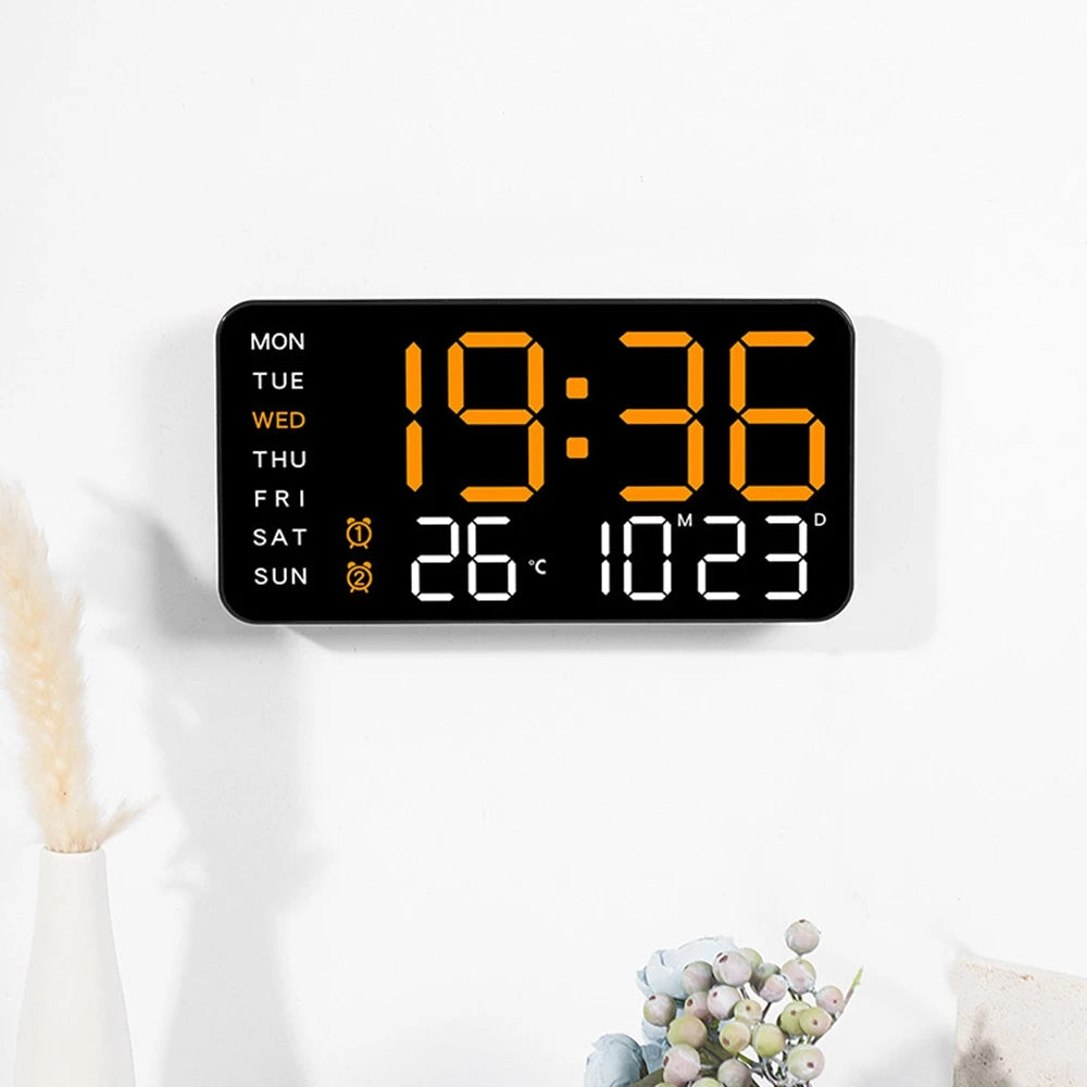 Multifunctional Digital Alarm Clock – Modern Design and Ultimate Convenience