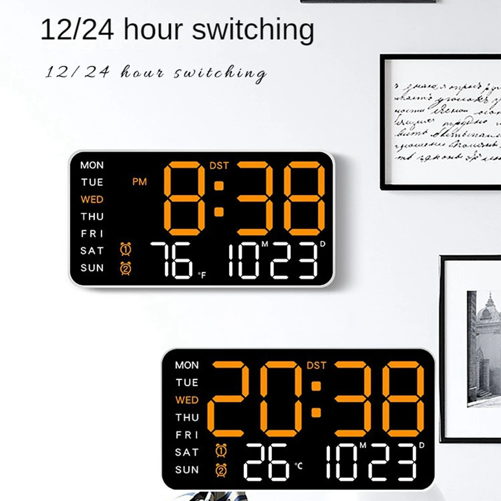 Multifunctional Digital Alarm Clock – Modern Design and Ultimate Convenience